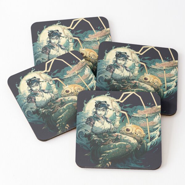 Item preview, Ningyo and Kappa (Japanese Folklore) Ramen designed and sold by HideTheInsanity.