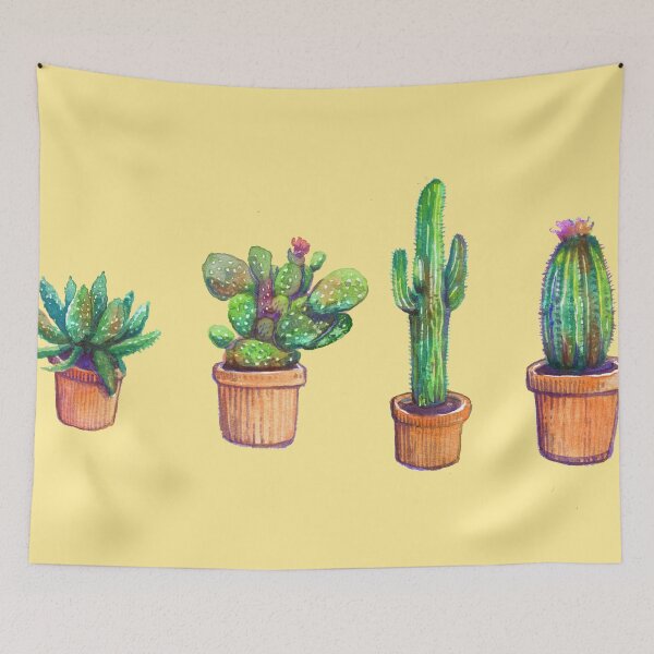 Item preview, Cactus on Yellow designed and sold by franciscomff.