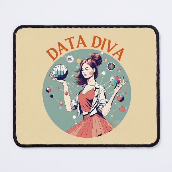 Item preview, Data Diva - 2 designed and sold by soloveyko.