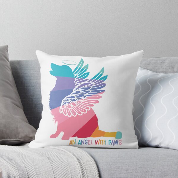 Item preview, Golden Retriever Angel Wings Rainbow Bridge Pet Loss keepsakes designed and sold by ElizInspires.