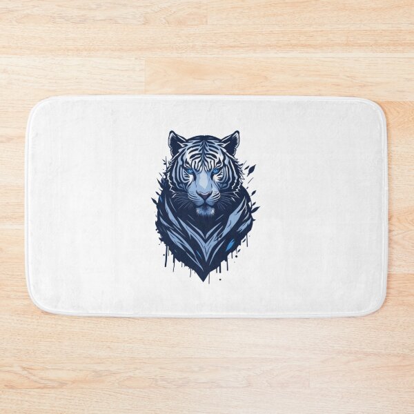 Item preview, White Tiger in Vector Style Logo designed and sold by NordicBadger.