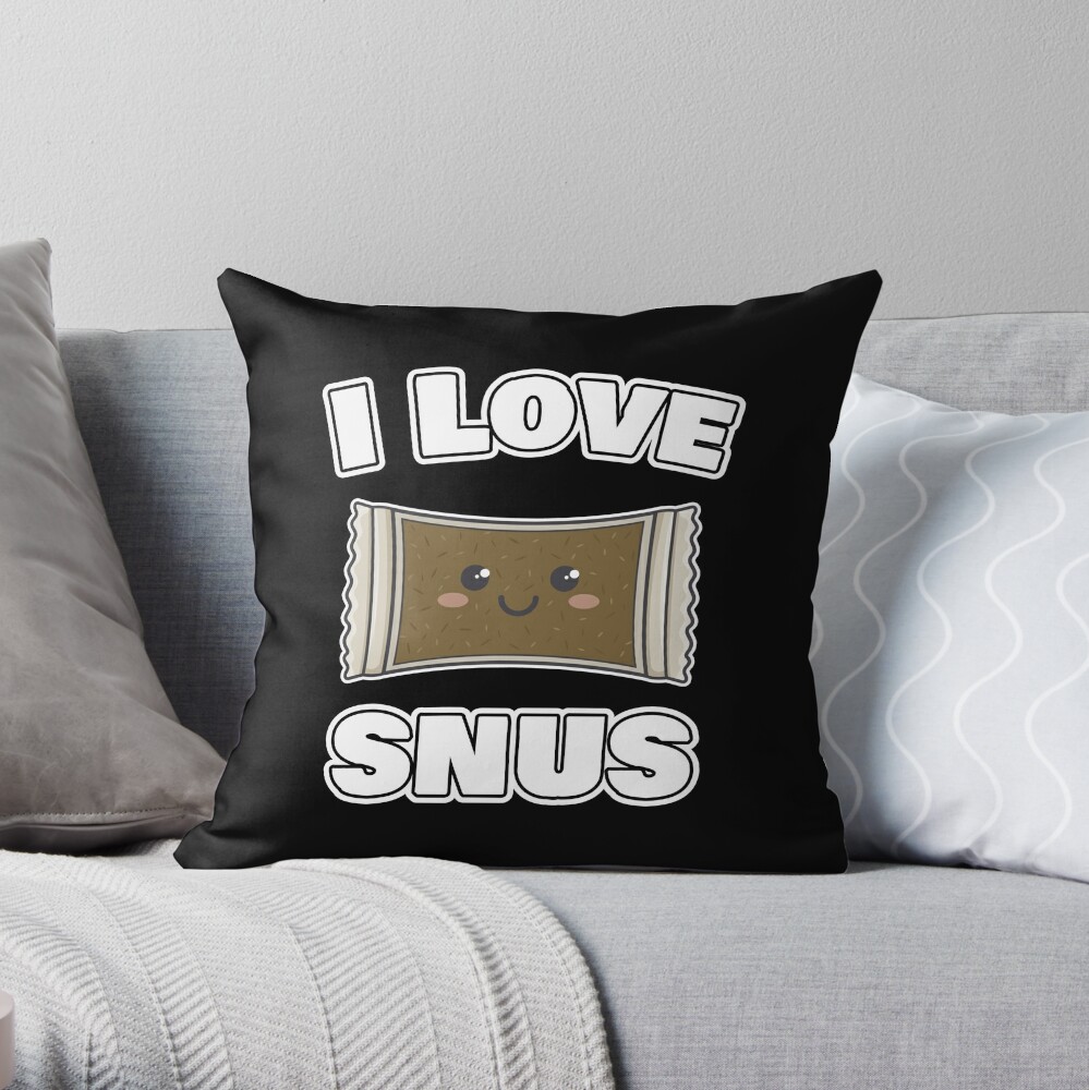 Premium Pillow “My daily pouch” by The Royal Snus LifeStyle – Snus