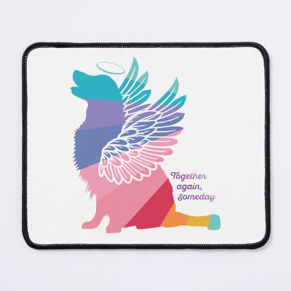Item preview, Golden Retriever Angel Wings Rainbow Bridge Pet Loss keepsakes designed and sold by ElizInspires.