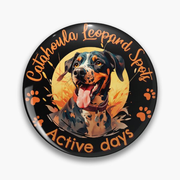 Item preview, Catahoula Leopard Spots Active days designed and sold by DariyaDell.