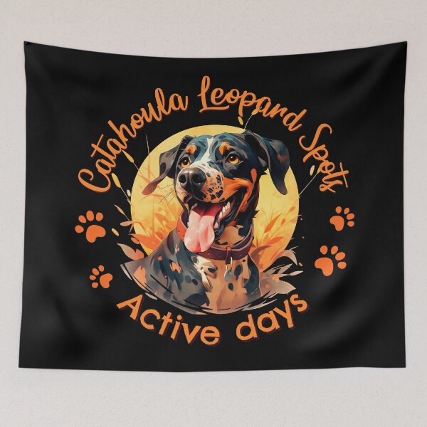 Item preview, Catahoula Leopard Spots Active days designed and sold by DariyaDell.
