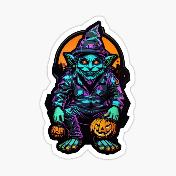 Aperçu de l'œuvre Gobelin d'Halloween, Nuit d'horreur d'Halloween 2023 créée et vendue par Desfix.