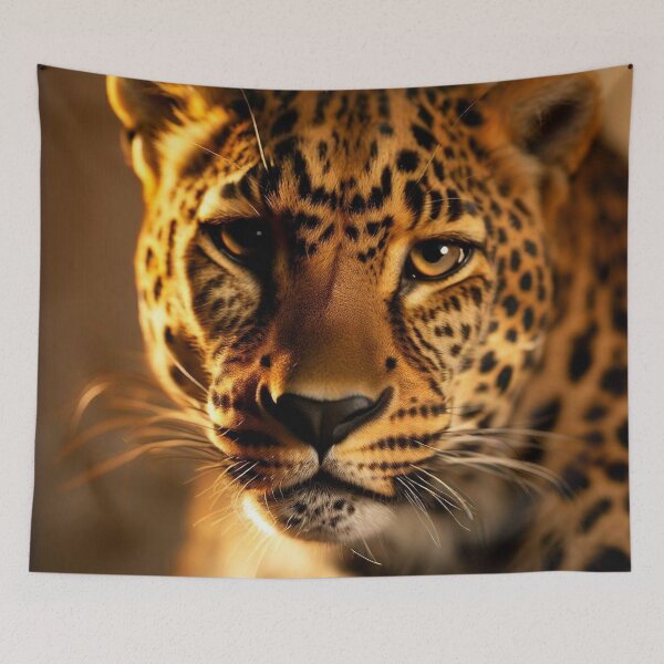 Item preview, Leopard Portrait Photography 1 designed and sold by The Digital Compass.