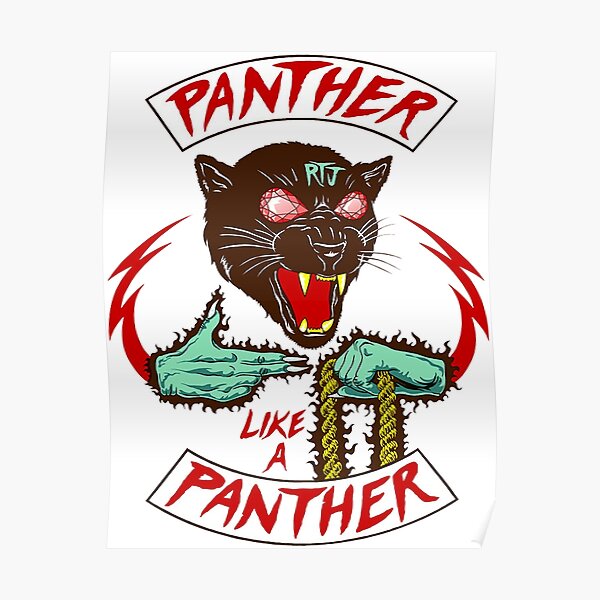 Panther Like A Panther - Run The Jewels Poster