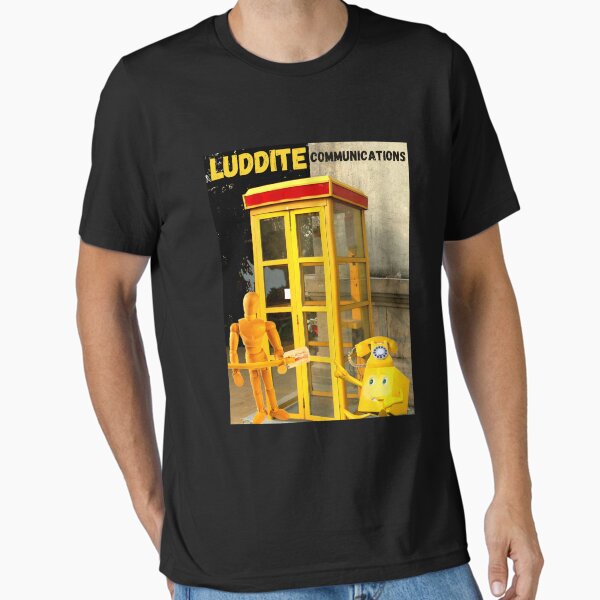 Item preview, Luddite Communications designed and sold by CannyGoods.