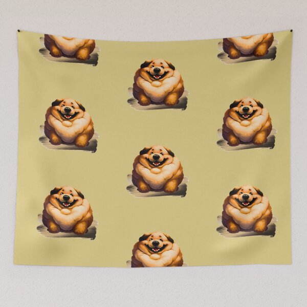 Item preview, Cute fat dog designed and sold by SoChaDa.