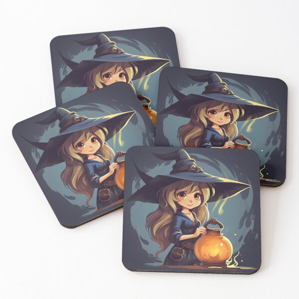 Item preview, Halloween Cartoon Witch designed and sold by Ou-SunShine.