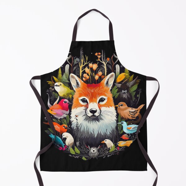 Item preview, Fox & bird in nature designed and sold by PaTToStudio.