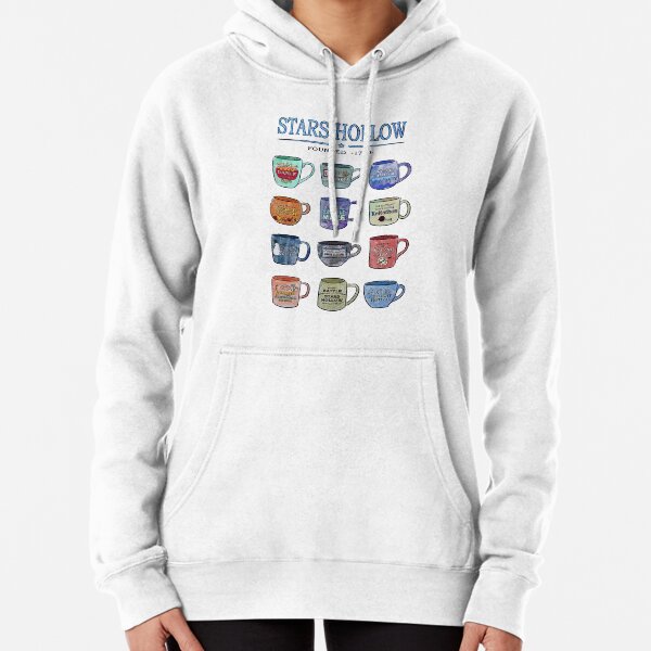 Gilmore Coffee Girl Girls Mugs of Stars Hollow Annual Events Luke’s Diner Pullover Hoodie