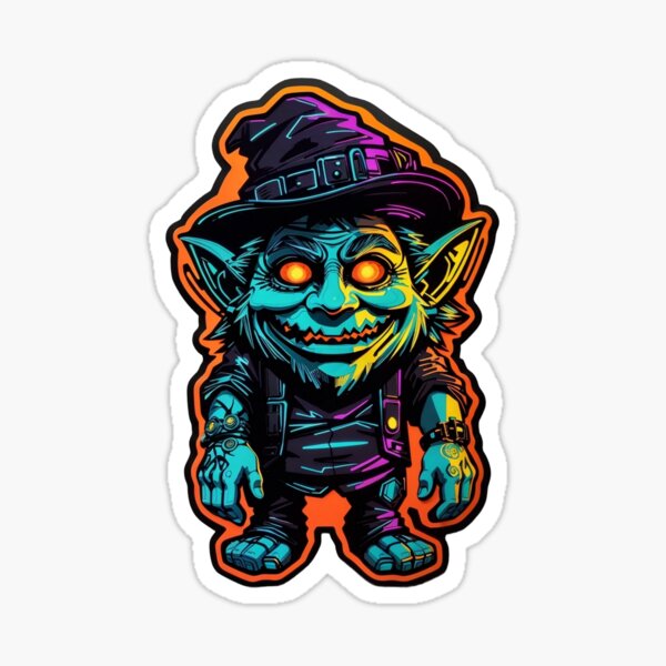 Aperçu de l'œuvre Gobelin d'Halloween, Nuit d'horreur d'Halloween 2023 créée et vendue par Desfix.