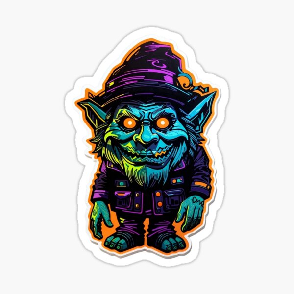 Aperçu de l'œuvre Gobelin d'Halloween, Nuit d'horreur d'Halloween 2023 créée et vendue par Desfix.