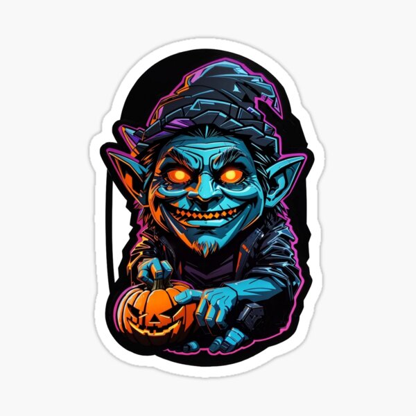 Aperçu de l'œuvre Gobelin d'Halloween, Nuit d'horreur d'Halloween 2023 créée et vendue par Desfix.