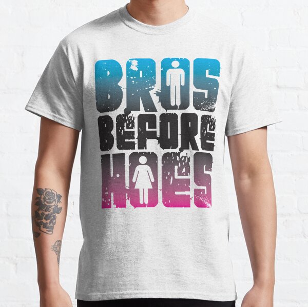 Bros Before Hoes Men's TShirts Redbubble