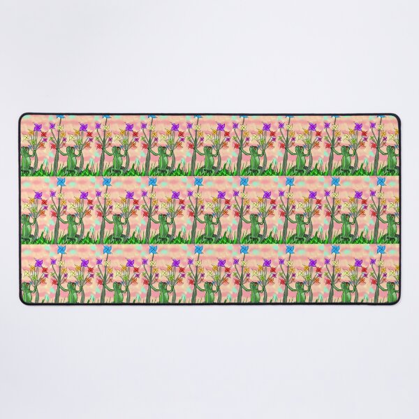 Item preview, The chameleon gives you flowers  designed and sold by alpaar.