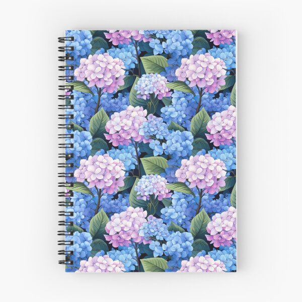 Item preview, Japanese Hydrangea Pattern designed and sold by PrintsyPattern.