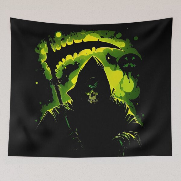 Item preview, Fantasy Grim Reaper - Scythe and Skull designed and sold by HideTheInsanity.