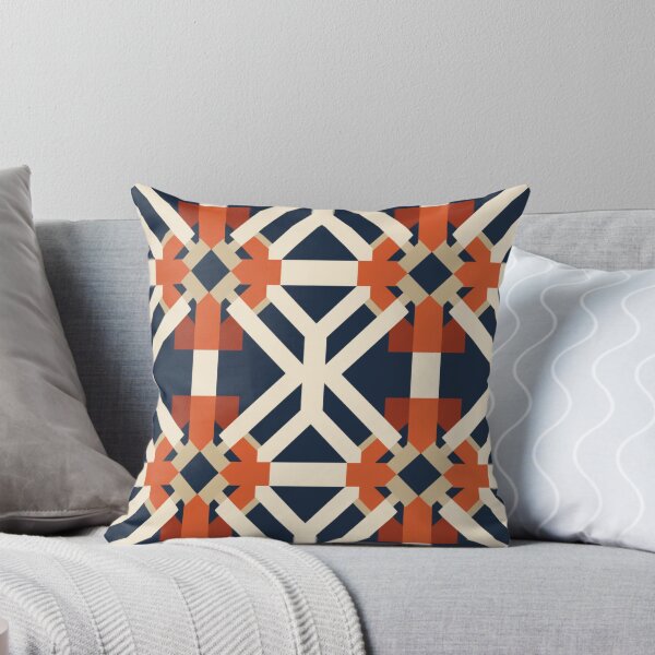 Item preview, Blue and Orange Pattern, Hermes Style designed and sold by sanaross.