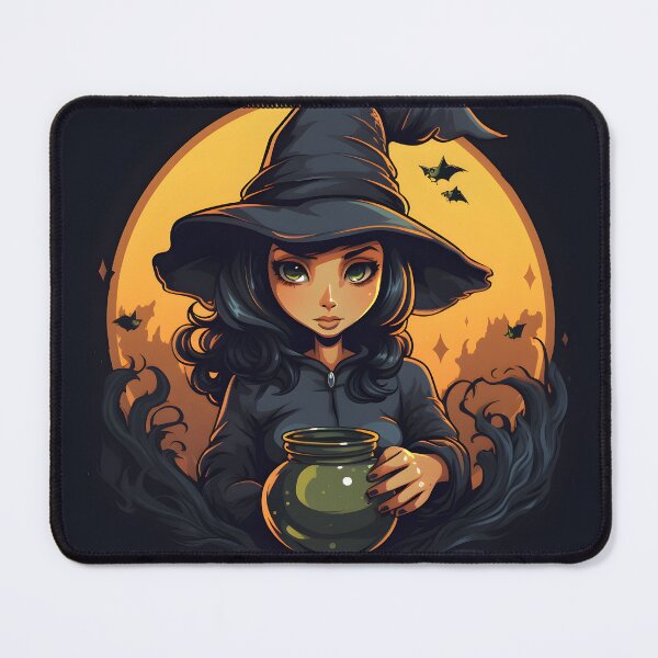 Item preview, Halloween Cartoon Witch designed and sold by Ou-SunShine.