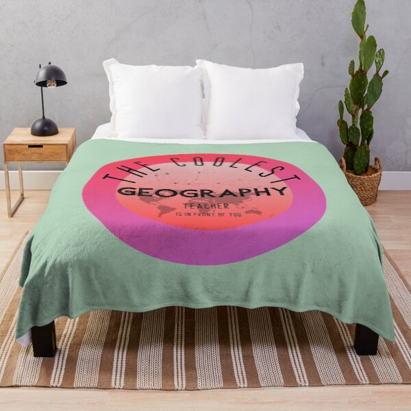 Item preview, The coolest geography teacher, Teacher Day designed and sold by ArtiDann.