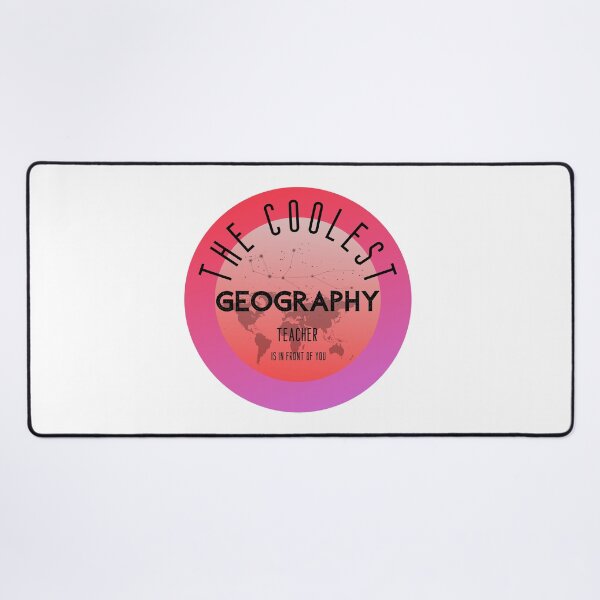 Item preview, The coolest geography teacher, Teacher Day designed and sold by ArtiDann.