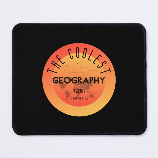 Item preview, The coolest geography teacher, Teacher Day designed and sold by ArtiDann.