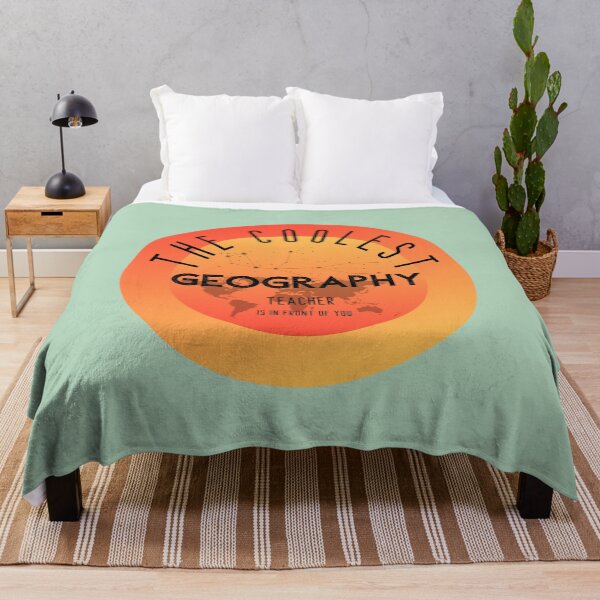 Item preview, The coolest geography teacher, Teacher Day designed and sold by ArtiDann.