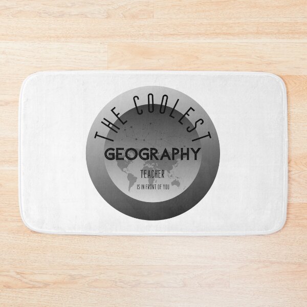 Item preview, The coolest geography teacher, Teacher Day designed and sold by ArtiDann.