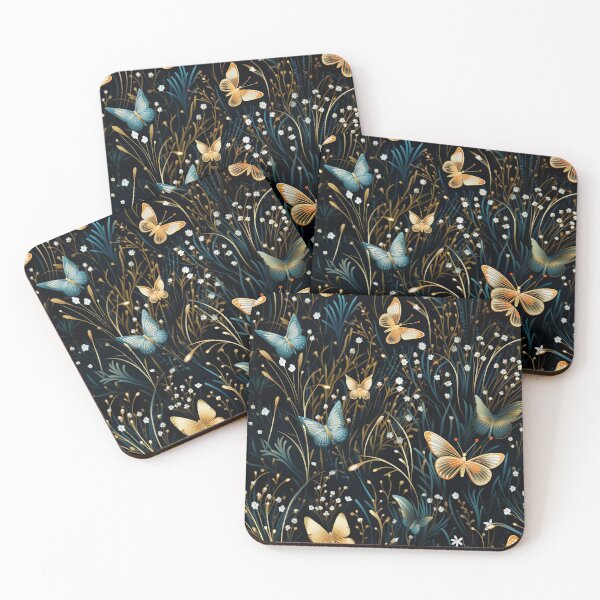 Item preview, Butterflies Fluttering Among Grass Strands designed and sold by TheFrenchVegan.