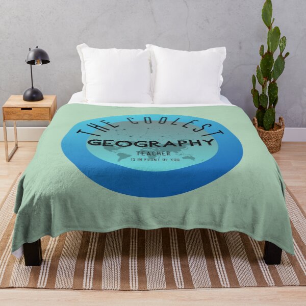 Item preview, The coolest geography teacher, Teacher Day designed and sold by ArtiDann.