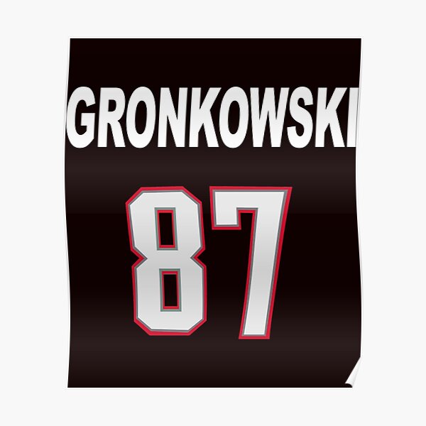 : Gronkowski Limited Poster Artwork - Professional Wall