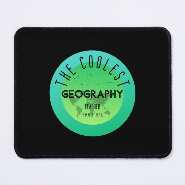 Item preview, The coolest geography teacher, Teacher Day designed and sold by ArtiDann.