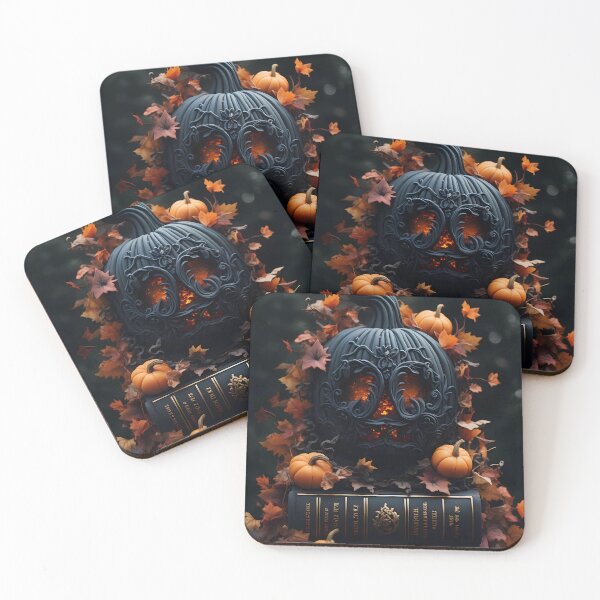 Item preview, evil pumpkin cottage dark academia gothic cottagecore decor designed and sold by Mehak  Khan.