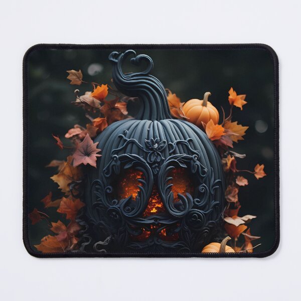 Item preview, evil pumpkin cottage dark academia gothic cottagecore decor designed and sold by Mehak  Khan.