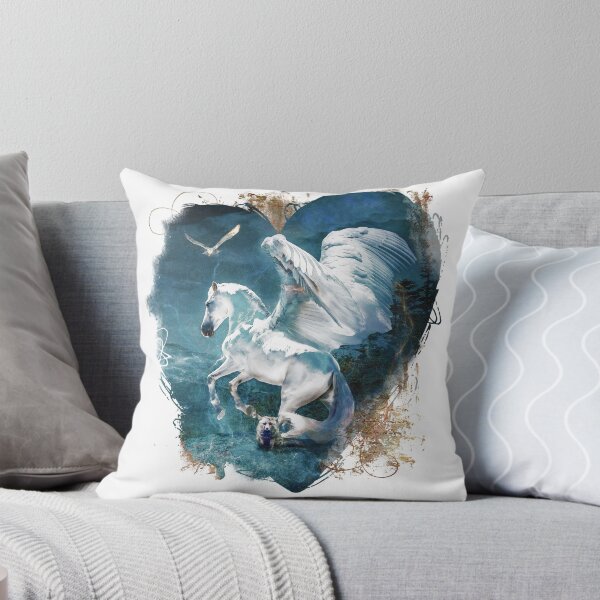 Item preview, Vuelos de Fancy My Winged White Horse designed and sold by JaniceO Art of Digital.