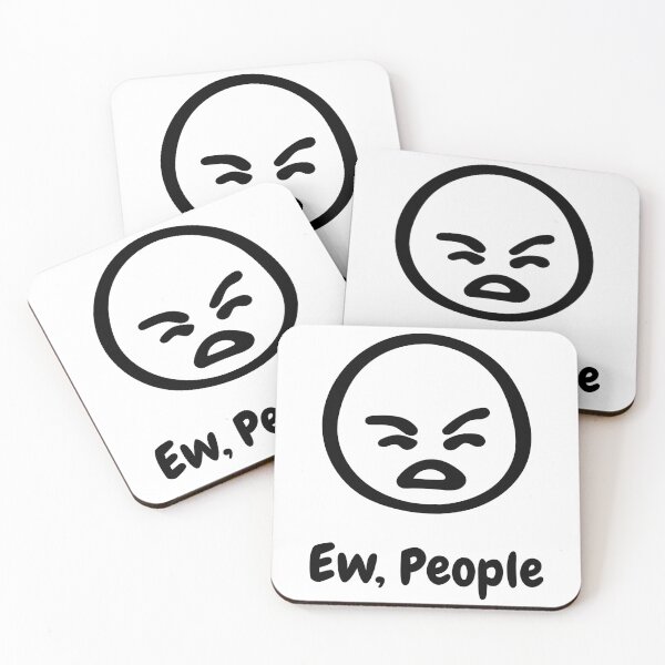 Item preview, Ew, people minimal design dark. designed and sold by RocketArtInd.