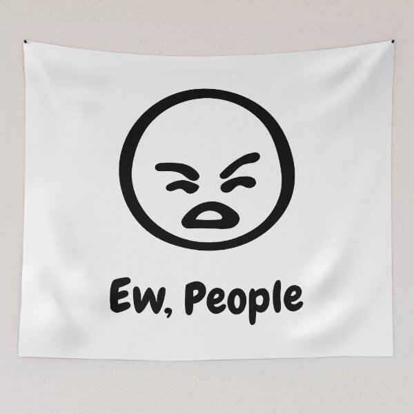 Item preview, Ew, people minimal design dark. designed and sold by RocketArtInd.
