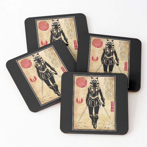 Item preview, Ashoka Tano woodblock designed and sold by zoezowie79.