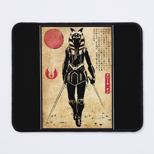 Item preview, Ashoka Tano woodblock designed and sold by zoezowie79.