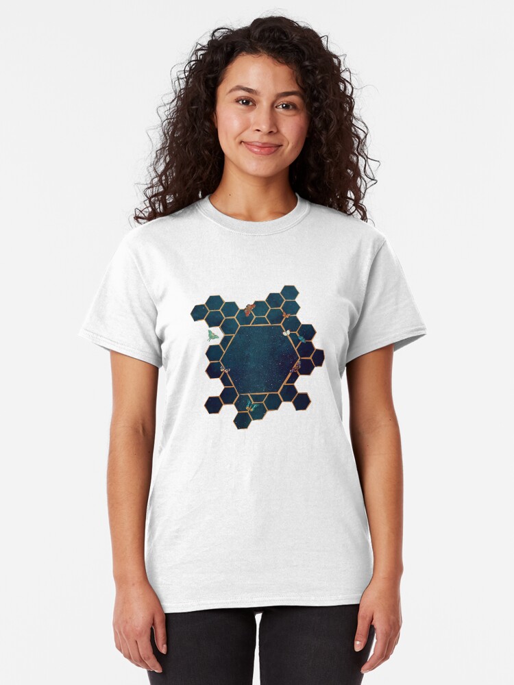 Alternate view of Butterfly invasion Classic T-Shirt