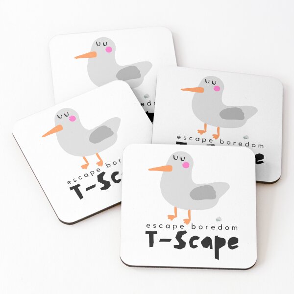 Item preview, T-scape Escape the Boredom Seagull designed and sold by T-scape.