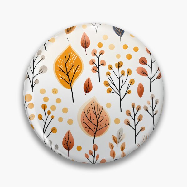 Item preview, Cottagecore Fall Leaf Pattern designed and sold by Sophisticas.