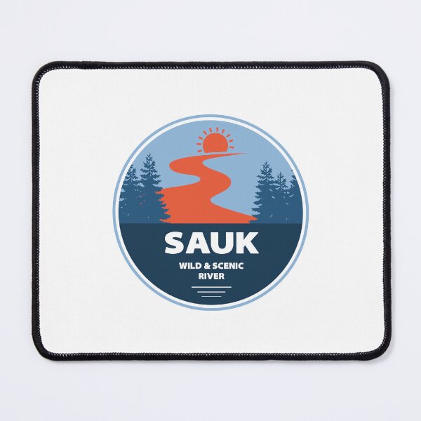 Item preview, Sauk Wild And Scenic River Washington designed and sold by Esskay Designs.