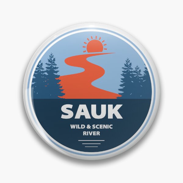 Item preview, Sauk Wild And Scenic River Washington designed and sold by Esskay Designs.