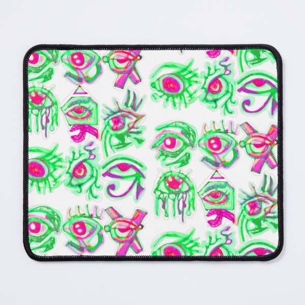 Item preview, eye green red designed and sold by giomalart.