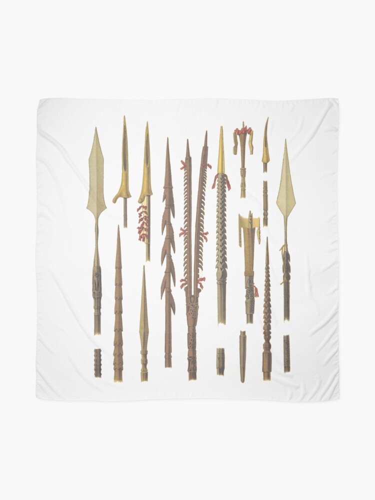 African spears and weapons for fishing | iPad Case & Skin