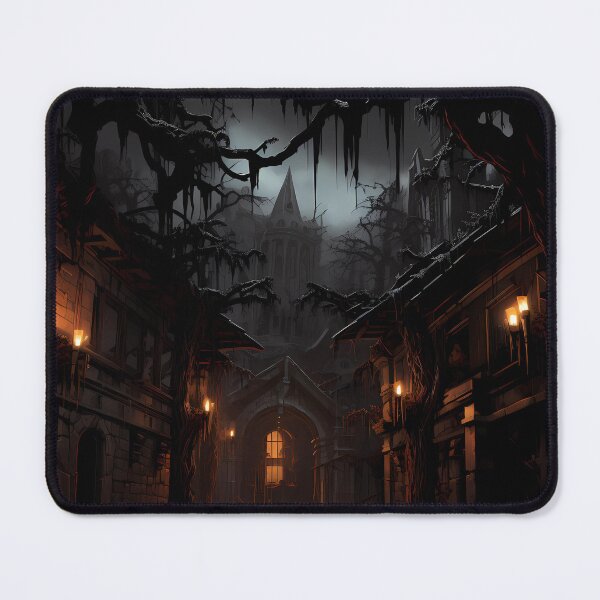 Item preview, graveyard alley dark academia gothic cottagecore decor designed and sold by Mehak Khan.